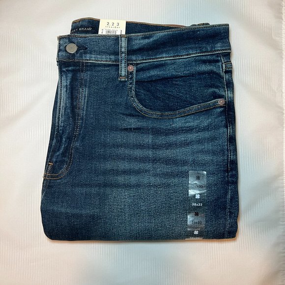 NWT 38x32 Lucky Brand Men's 223 Straight Advanced Stretch Jean - Picture 4 of 4